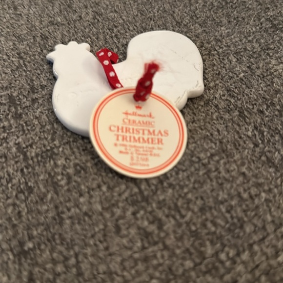 VTG Blue and white porcelain chicken ornaments - Picture 3 of 5